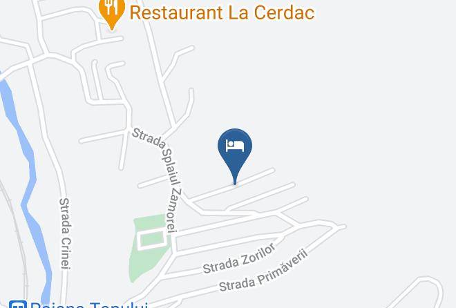 Busteni - Pensiunea Roni Maps