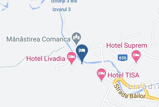 Baile Olanesti - Pensiunea Rubin Maps