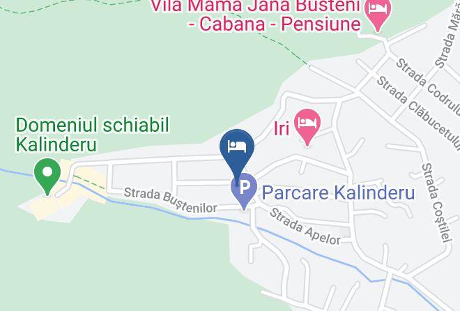 Busteni - Pensiunea Sandra Maps