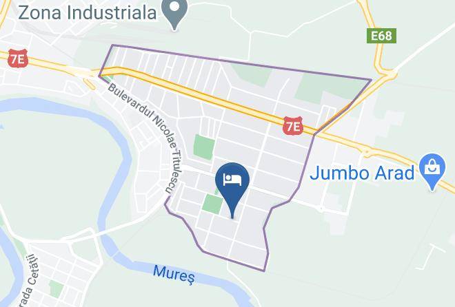 Arad - Pensiunea Sangria Maps