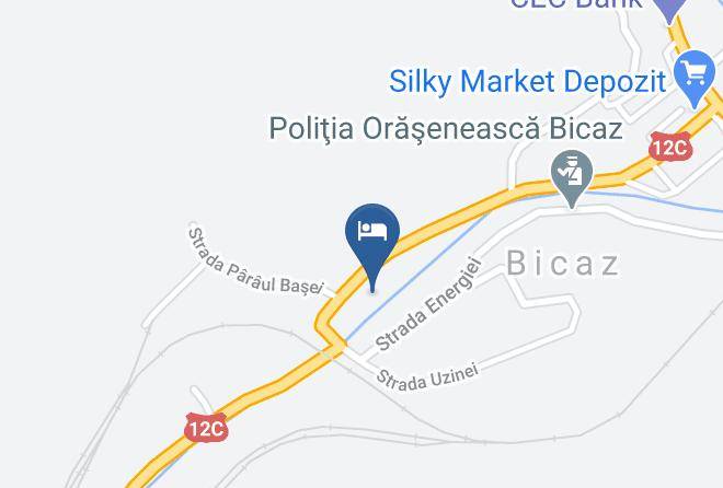 Bicaz - Pensiunea Sanlex Maps