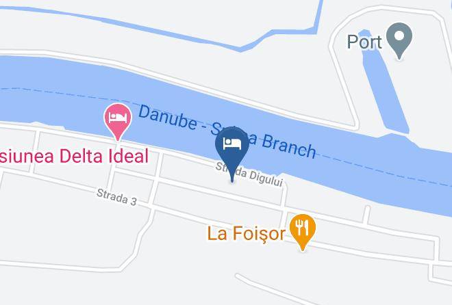 Sulina - Pensiunea San Mar Maps