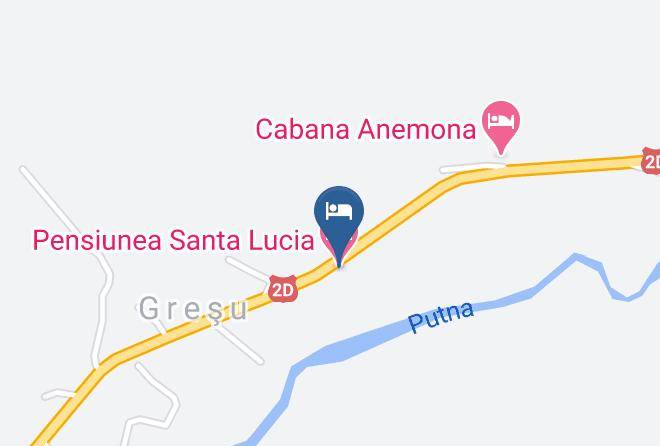 Tulnici - Pensiunea Santa Lucia Maps