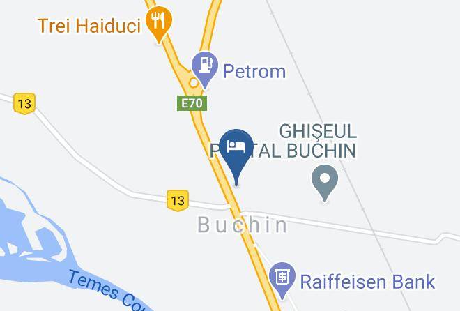 Buchin - Pensiunea Santalia Maps