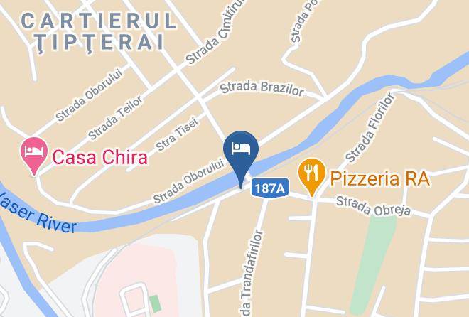Viseu De Sus - Pensiunea Selena Maps