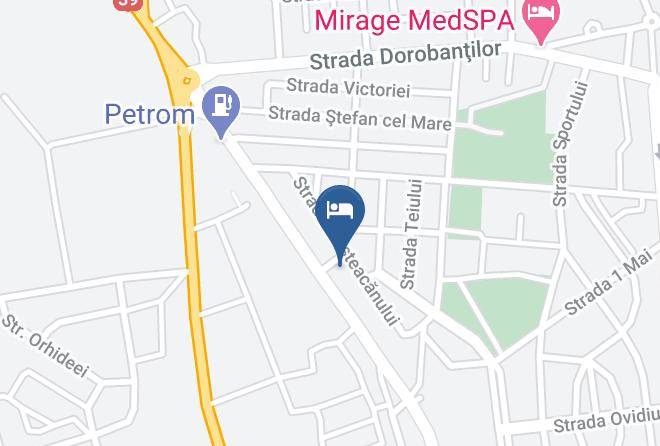 Eforie - Pensiunea Smarald Maps