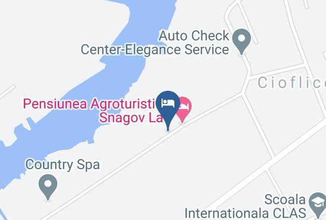 Snagov - Pensiunea Snagov Lac Maps