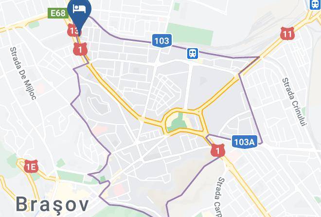 Brasov - Pensiunea Sofie Maps