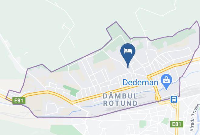 Cluj Napoca - Pensiunea Spicului Maps