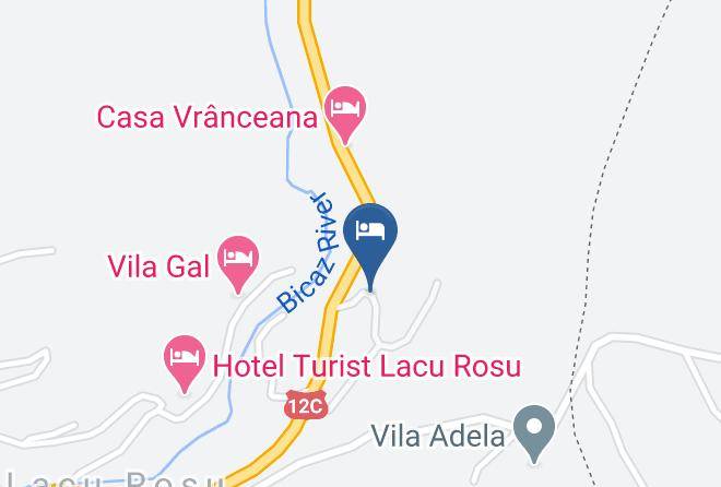 Gheorgheni - Pensiunea Stefania Maps