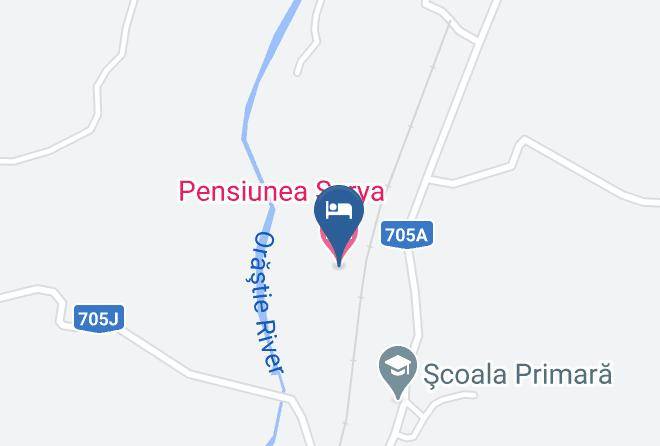 Orastioara De Sus - Pensiunea Surya Maps