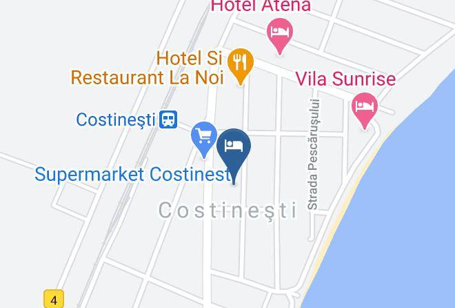 Costinesti - Pensiunea Talisman Maps