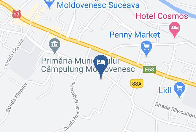Campulung Moldovenesc - Pensiunea Tefania Ing Maps