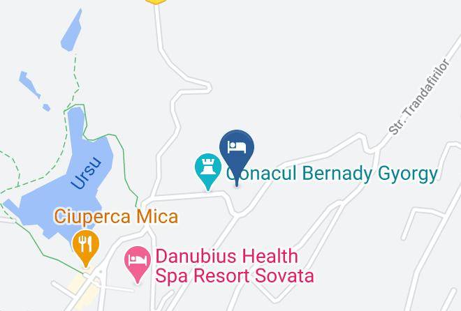 Sovata - Pensiunea Tempo Maps