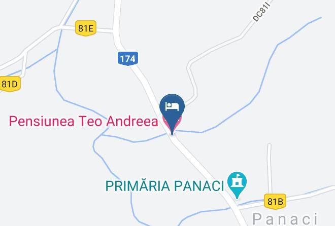 Panaci - Pensiunea Teo Andreea Maps