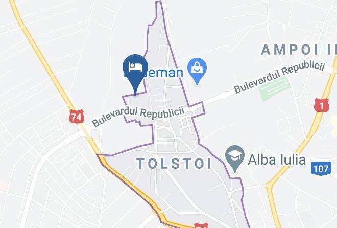 Alba Iulia - Pensiunea Terra Maps