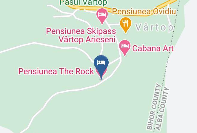 Nucet - Pensiunea The Rock Maps
