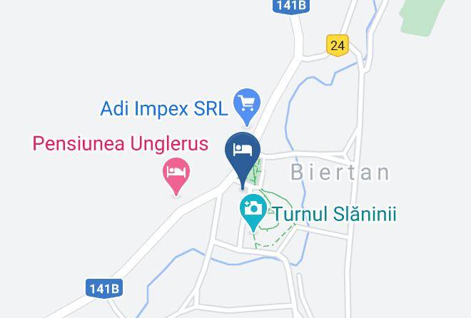 Biertan - Pensiunea Thomas Maps