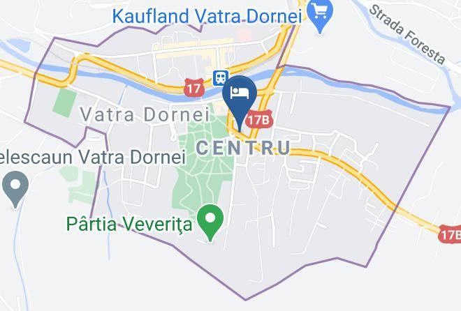 Vatra Dornei - Pensiunea Tora Maps