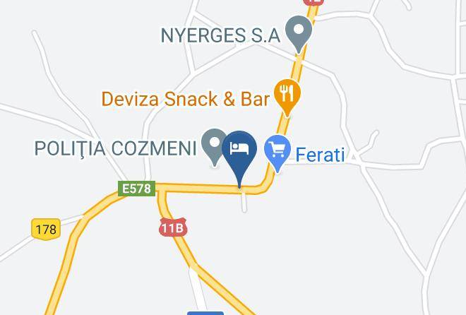 Cozmeni - Pensiunea Tulipan Maps