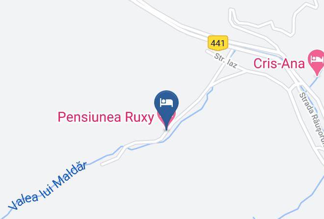 Rucar - Pensiunea Uliului Maps
