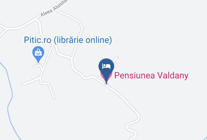 Cornu - Pensiunea Valdany Maps