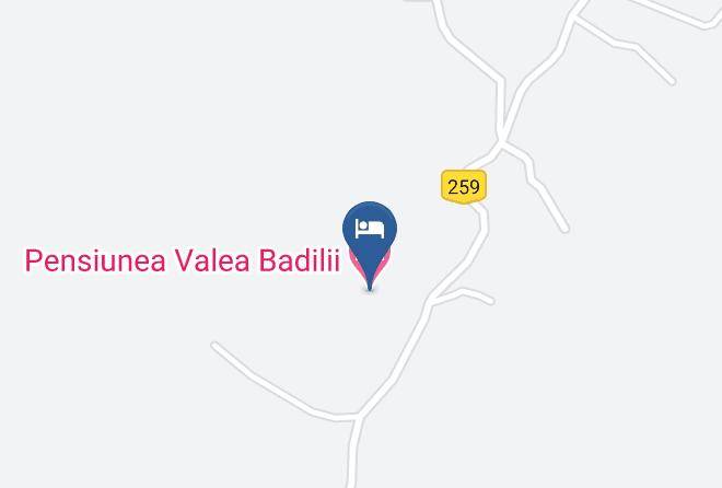 Valea Iasului - Pensiunea Valea Badilii Maps