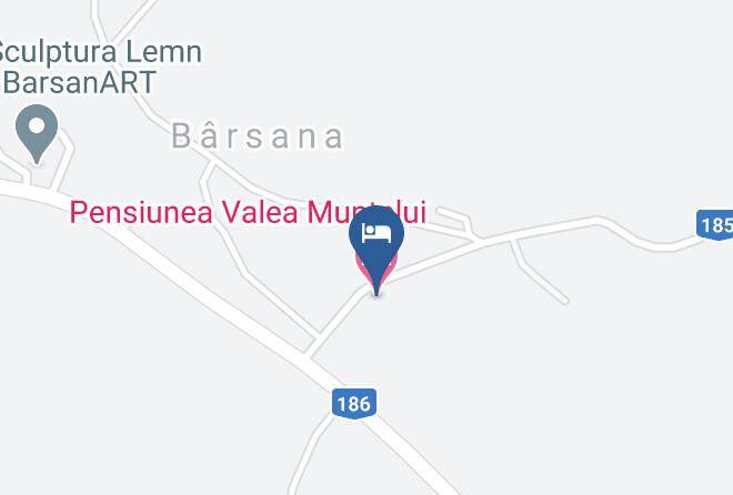 Barsana - Pensiunea Valea Muntelui Maps