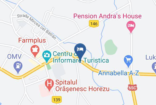 Horezu - Pensiunea Vasilescu Maps