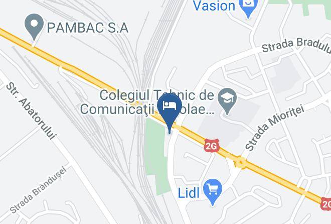 Bacau - Pensiunea Vialux Maps