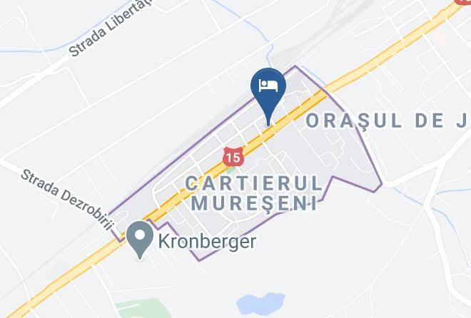 Targu Mures - Pensiunea Viena Maps