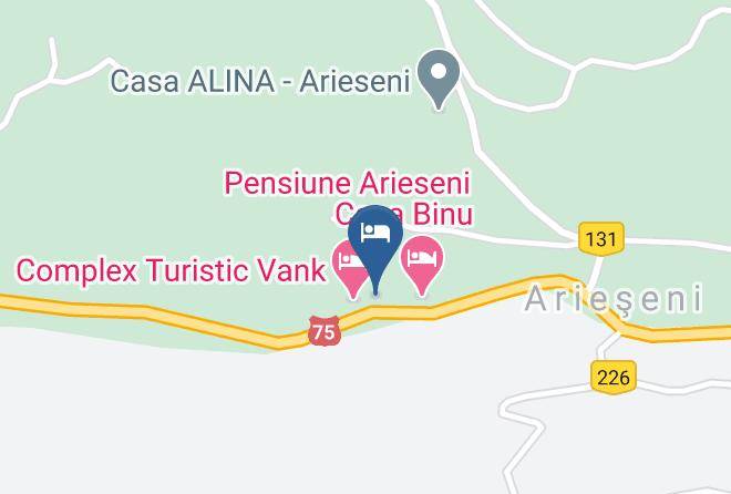Arieeni - Pensiunea Viorica Arieseni Maps