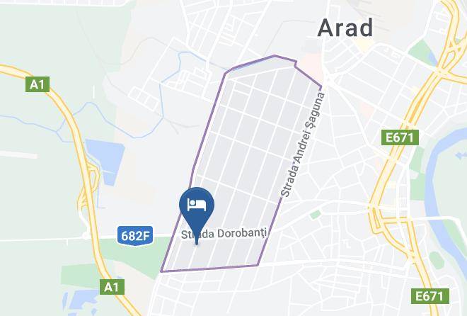 Arad - Pensiunea Vlad Maps