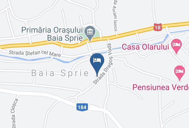 Baia Sprie - Pensiunea Vlad Maps