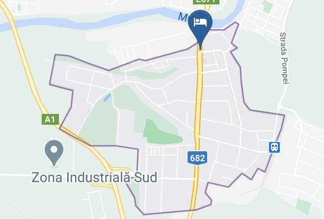 Arad - Pensiunea Xe Mar Maps