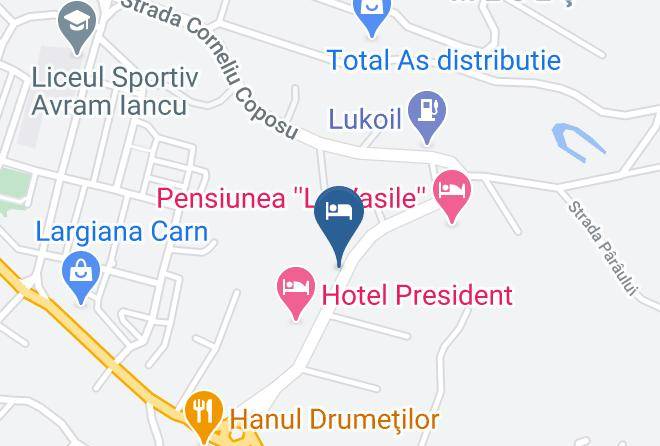 Zalau - Pensiunea Zagor Maps