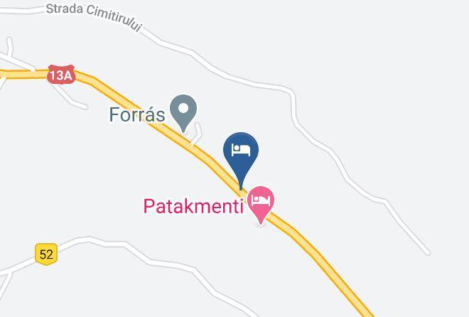 Corund - Pensiunea Zold Tunder Zana Verde Maps