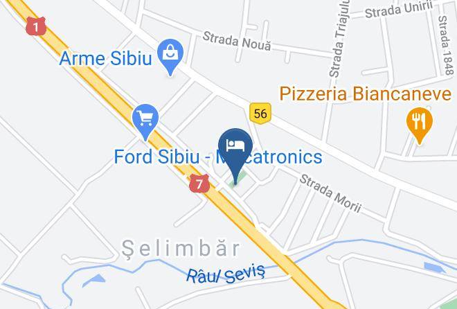 Elimbar - Pensiunea Zumzet Maps