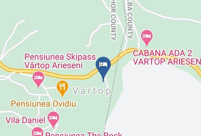Nucet - Pensiuni Vartop Maps