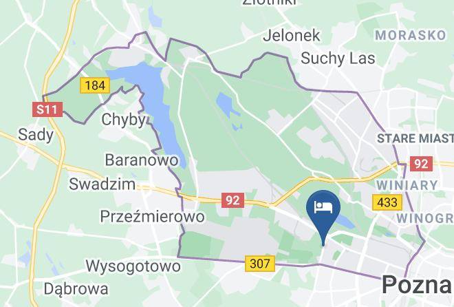 Poznan - Pensjon Polska Maps