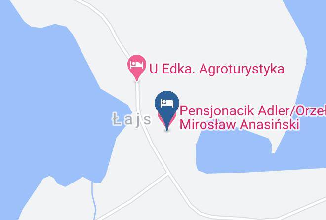 Olsztynski - Pensjonacik Adler Orzel Miroslaw Anasinski Maps