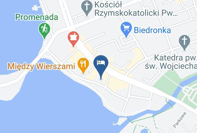 Elcki - Pensjonacik Grazyna Maps