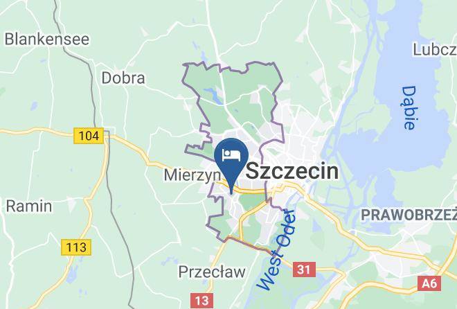Szczecin - Pensjonat 4you Maps