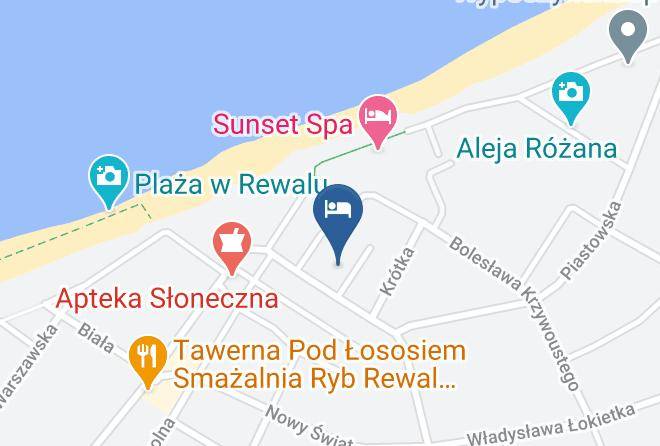 Pensjonat Albatros Map