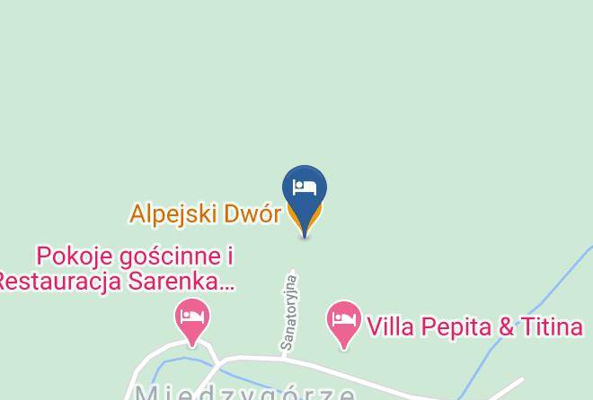 Pensjonat Alpejski Dwor Miedzygorze Map