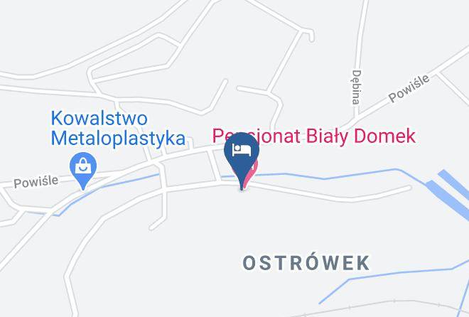 Sandomierski - Pensjonat Bialy Domek Maps