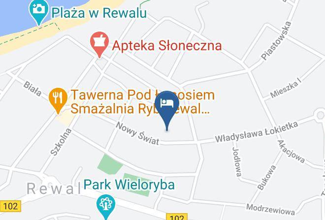 Gryficki - Pensjonat Bursztyn Maps