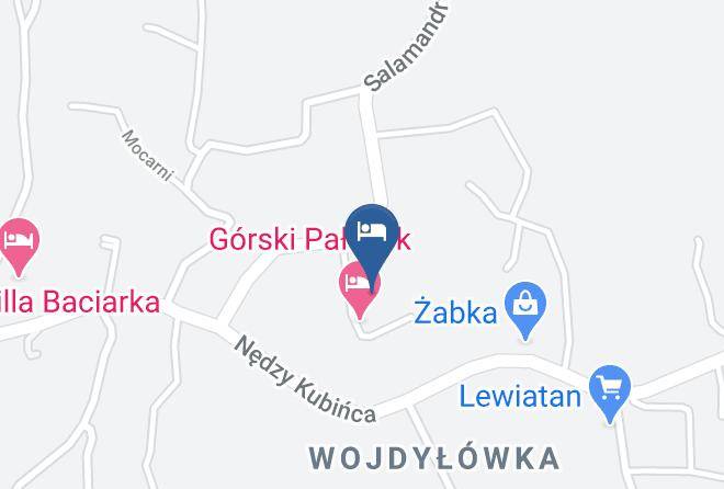 Tatrzanski - Pensjonat Butorowka Maps
