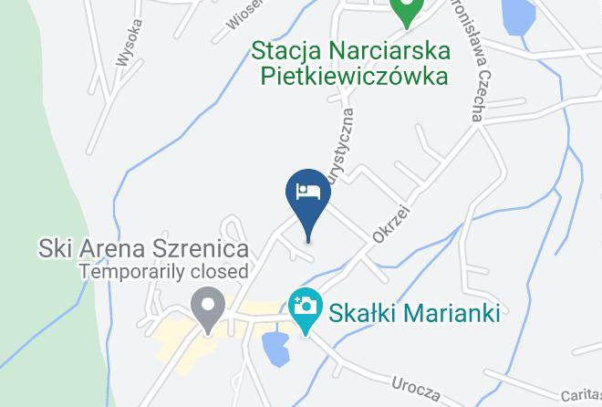 Jeleniogorski - Pensjonat Claudia Maps