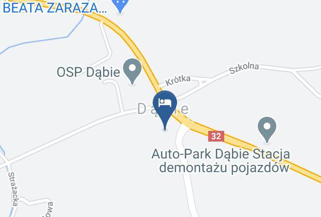 Krosnienski - Pensjonat Dabie Maps